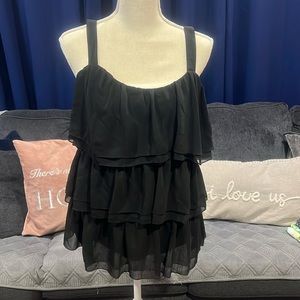 Spense Rufffled Top Size M